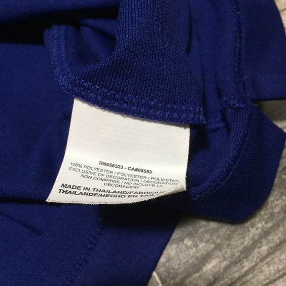 Nike Golf Tour Performance Duke Blue Devils Mock Neck Shirt Men’s S Blue - Picture 8 of 8